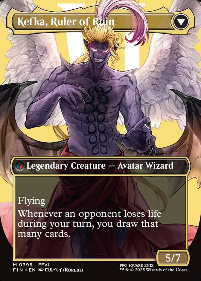 Kefka, Court Mage // Kefka, Ruler of Ruin card image