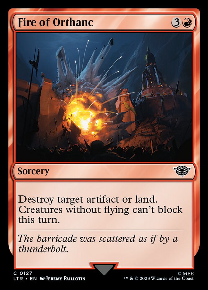 Fire of Orthanc card image
