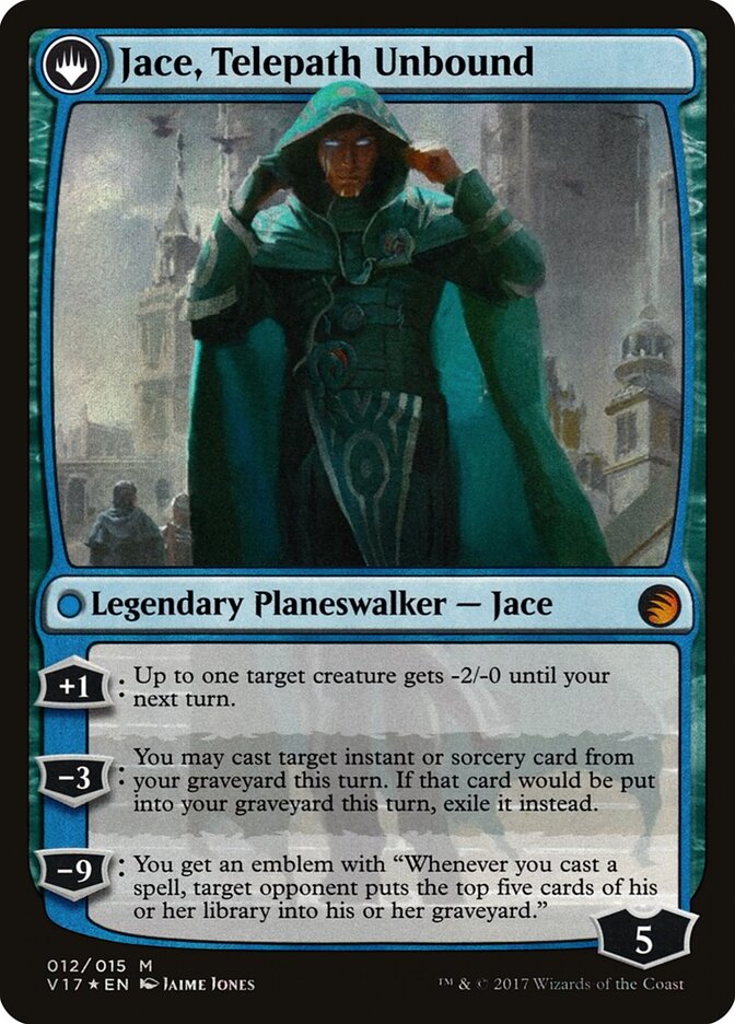 Jace, Vryn's Prodigy // Jace, Telepath Unbound card image