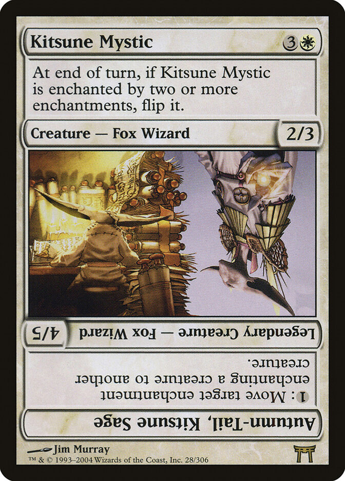 Kitsune Mystic // Autumn-Tail, Kitsune Sage card image