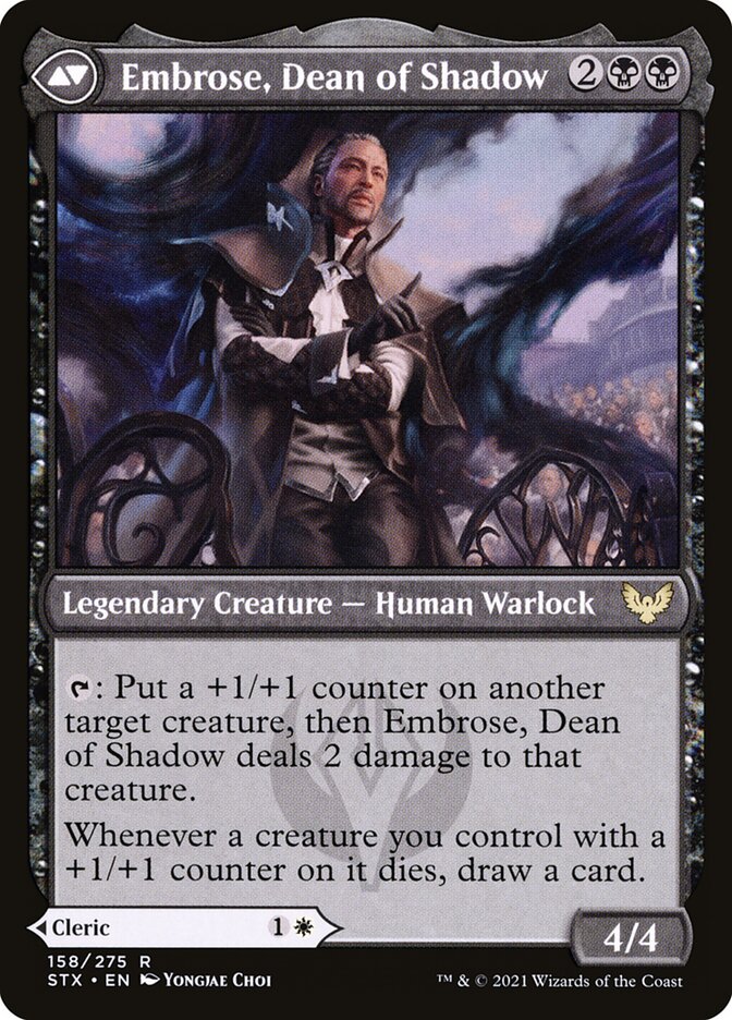 Shaile, Dean of Radiance // Embrose, Dean of Shadow card image