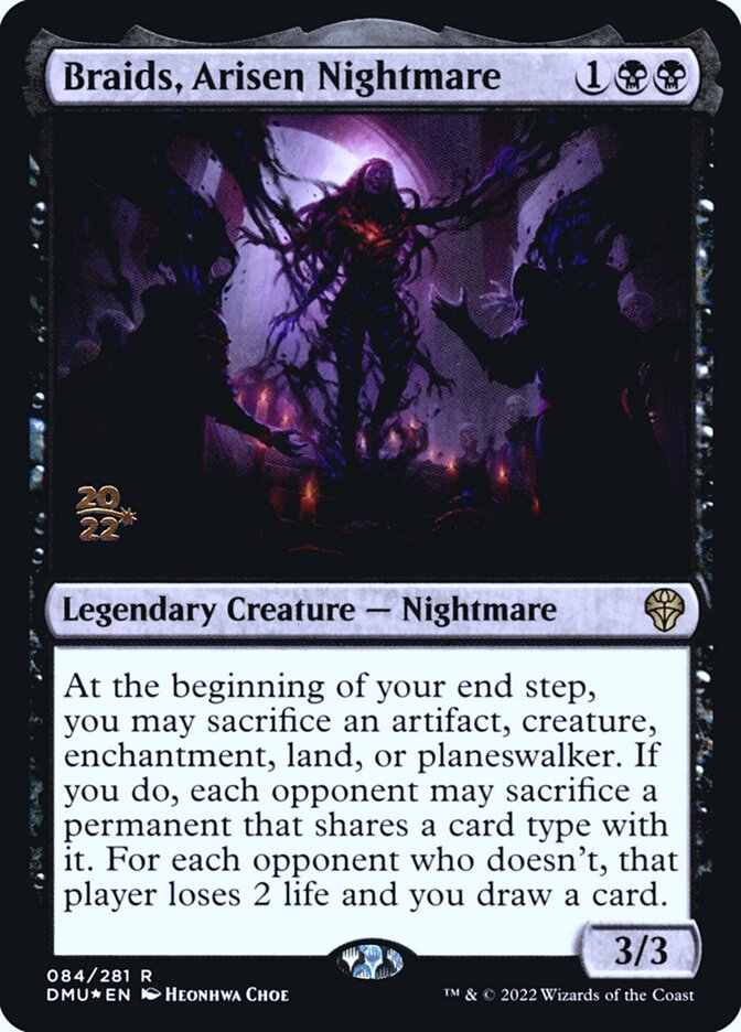 Braids, Arisen Nightmare card image