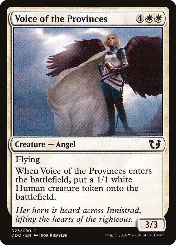 Voice of the Provinces card image