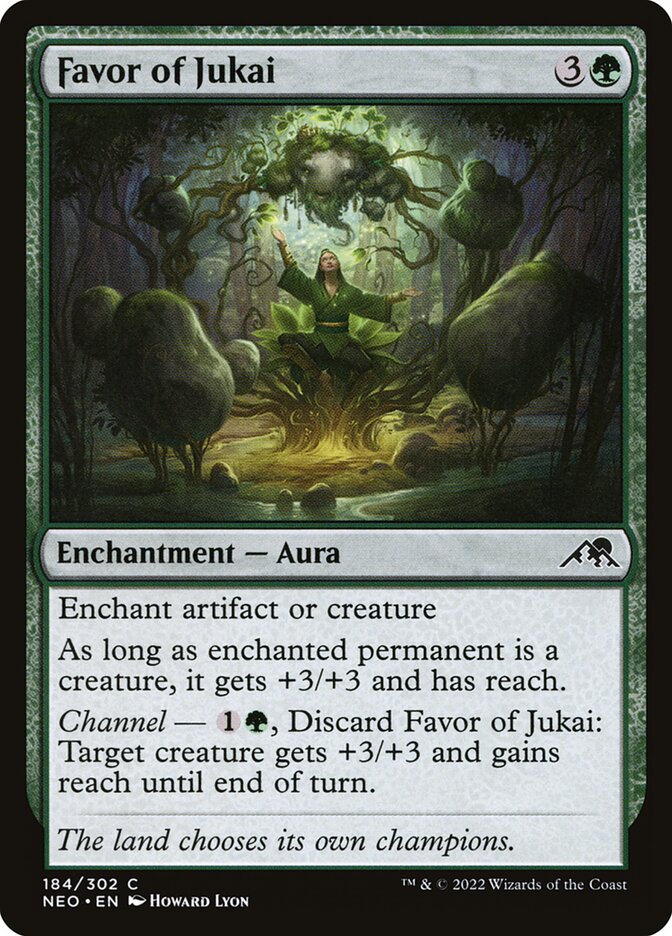 Favor of Jukai card image