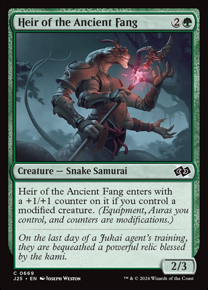 Heir of the Ancient Fang card image
