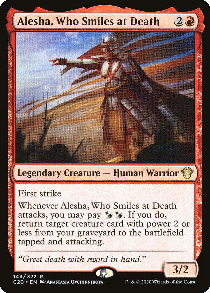 Alesha, Who Smiles at Death card image