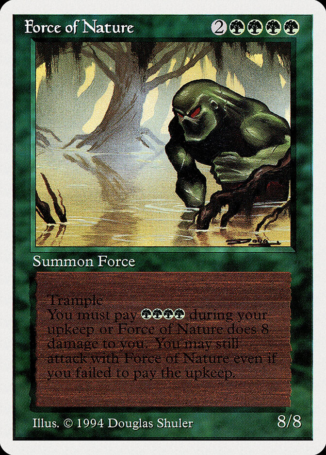 Force of Nature card image