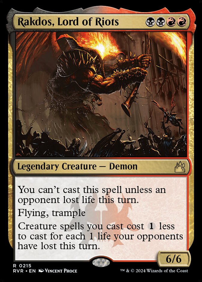 Rakdos, Lord of Riots card image