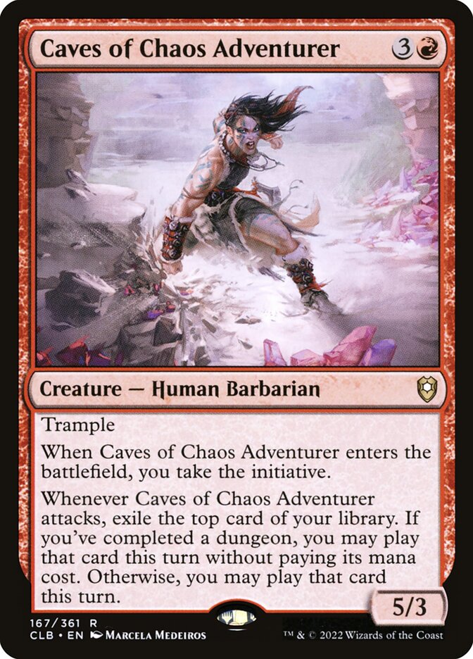 Caves of Chaos Adventurer card image