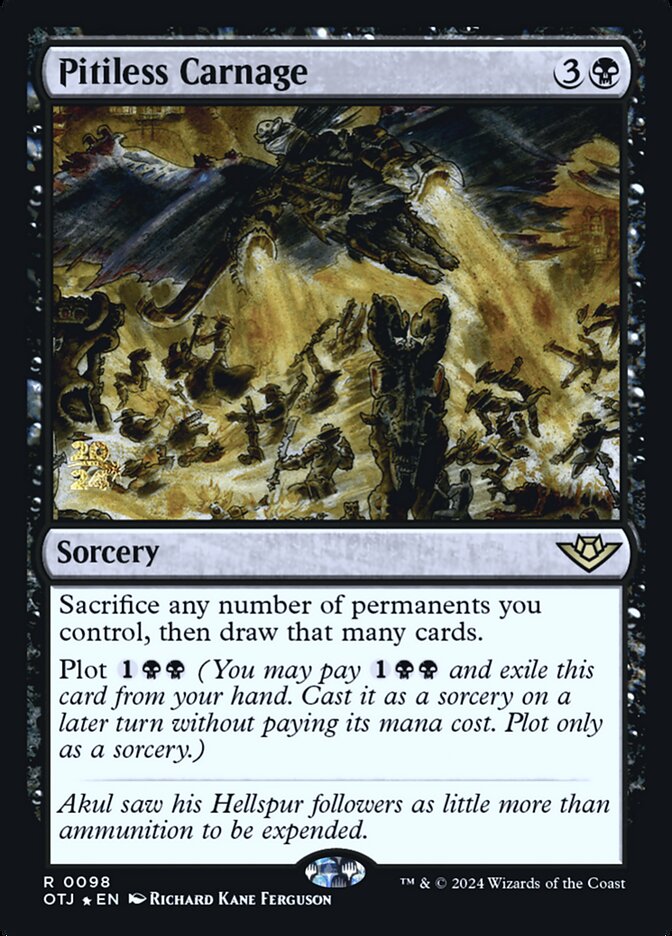 Pitiless Carnage card image