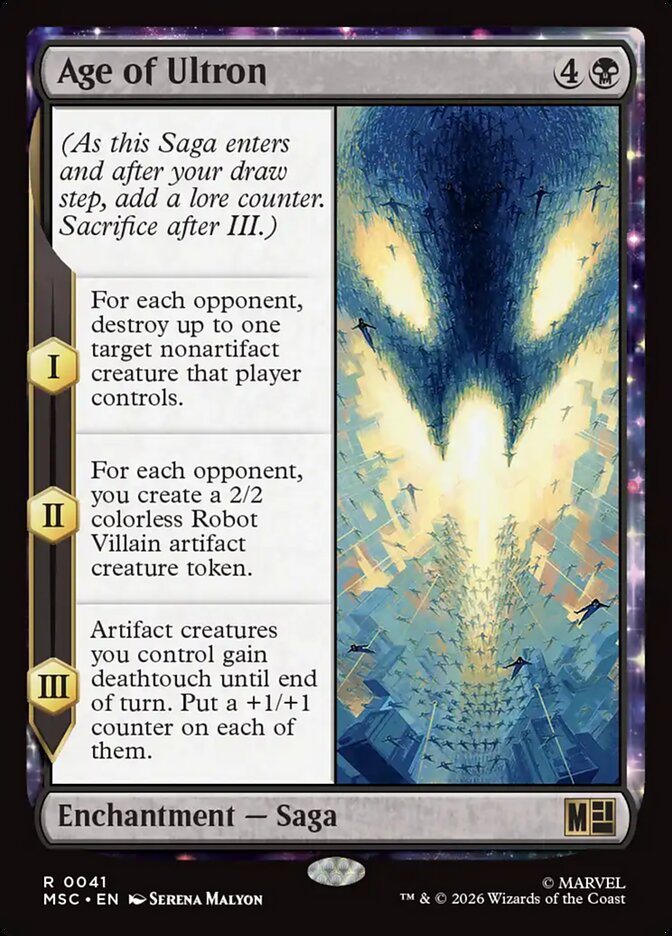 Age of Ultron card image