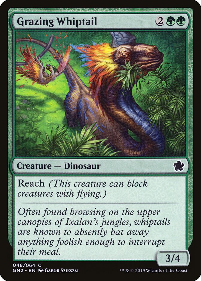 Grazing Whiptail card image