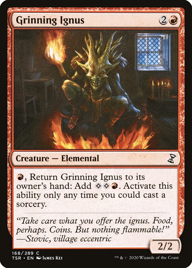 Grinning Ignus card image
