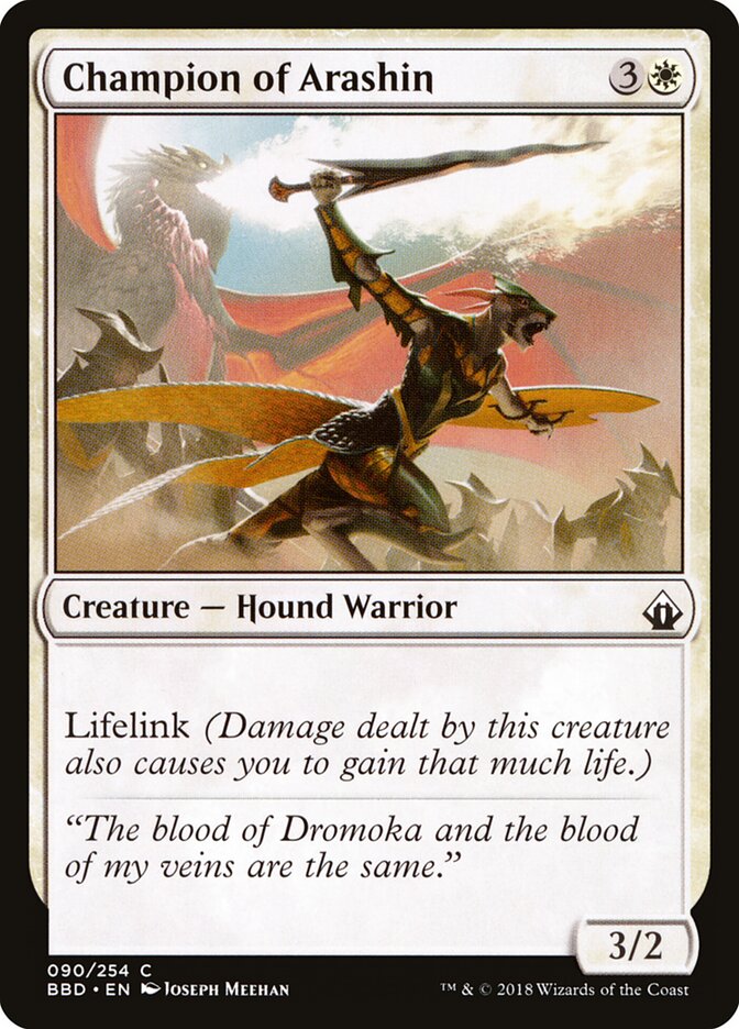 Champion of Arashin card image