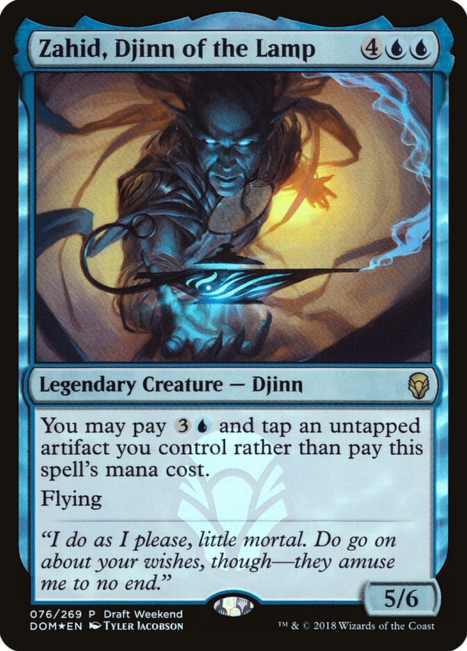 Zahid, Djinn of the Lamp card image