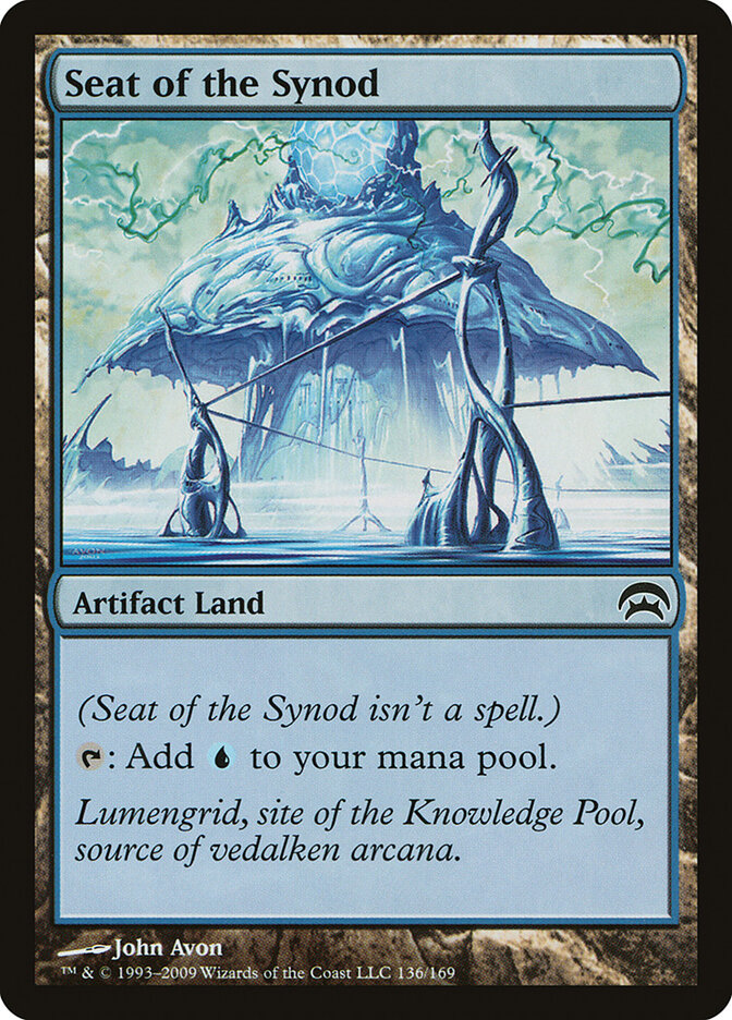 Seat of the Synod card image