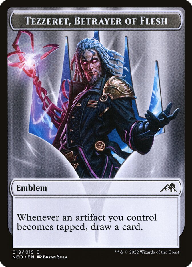 Tezzeret, Betrayer of Flesh Emblem card image