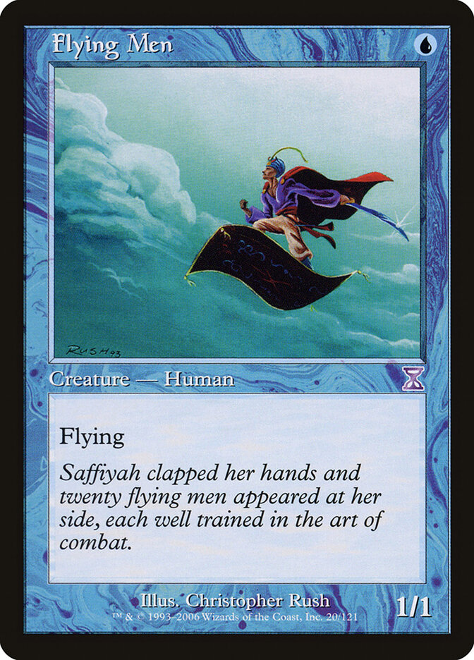 Flying Men card image