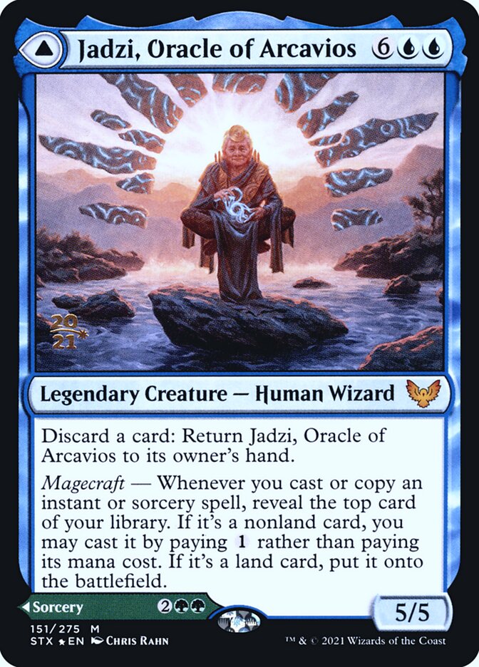 Jadzi, Oracle of Arcavios // Journey to the Oracle card image