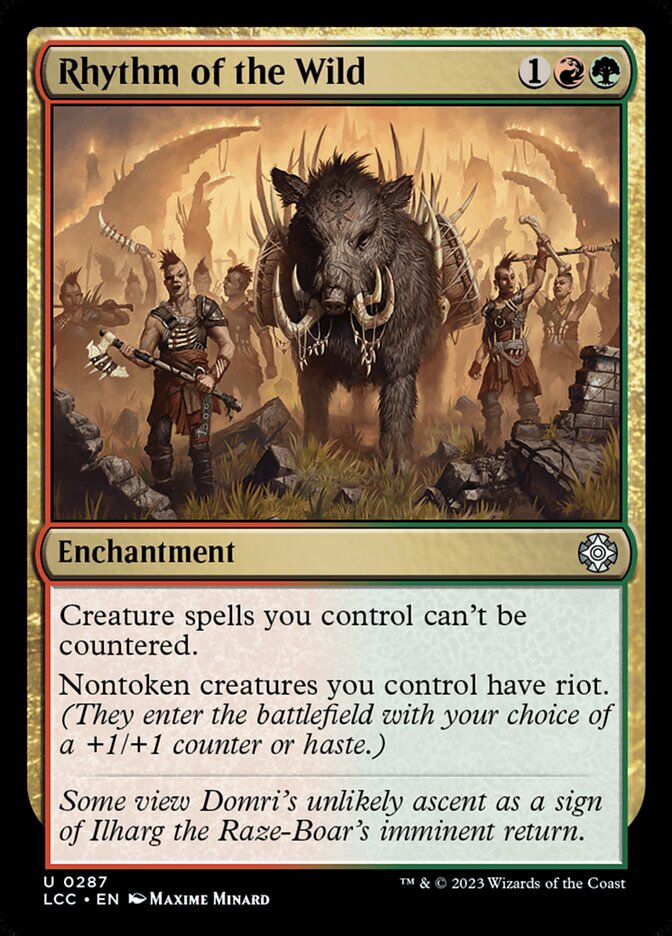 Rhythm of the Wild card image