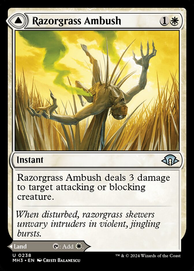 Razorgrass Ambush // Razorgrass Field card image