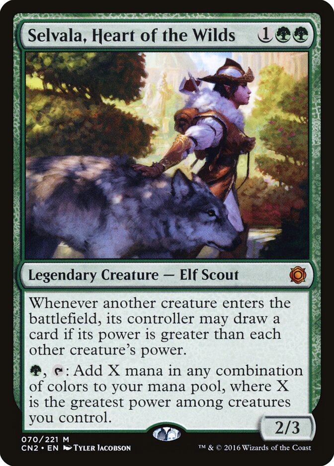 Selvala, Heart of the Wilds card image