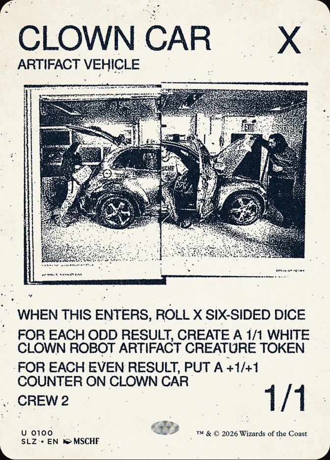 Clown Car card image