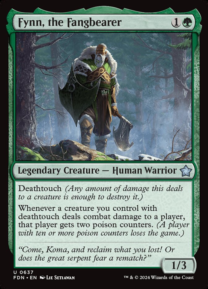 Fynn, the Fangbearer card image