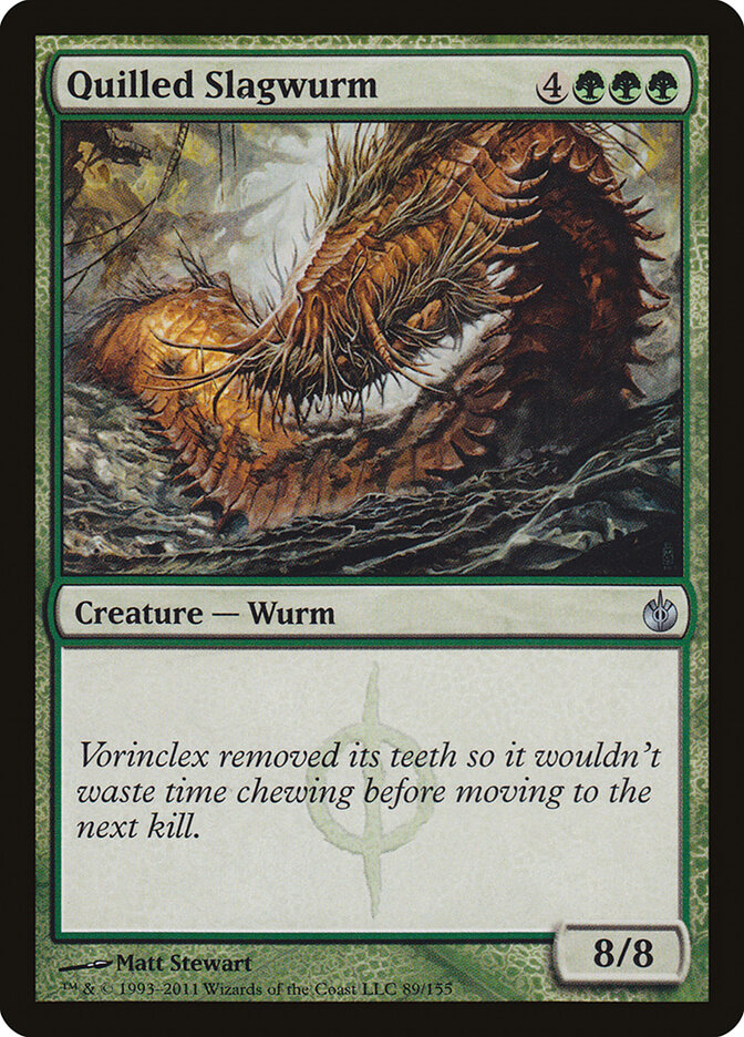 Quilled Slagwurm card image