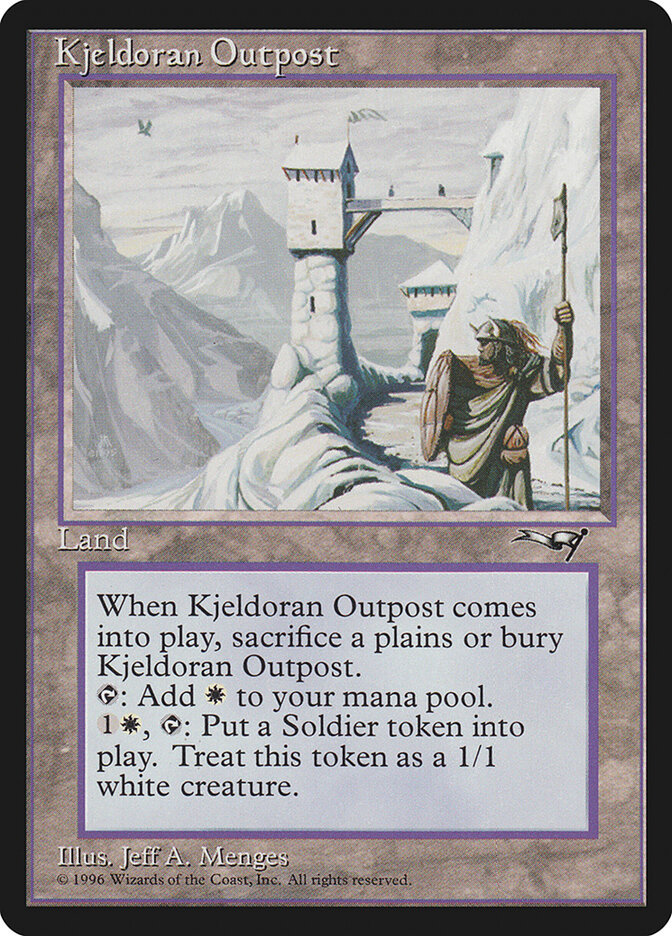 Kjeldoran Outpost card image