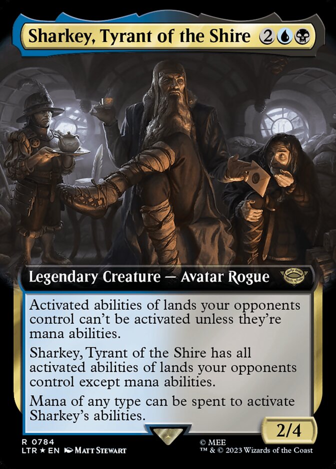 Sharkey, Tyrant of the Shire card image