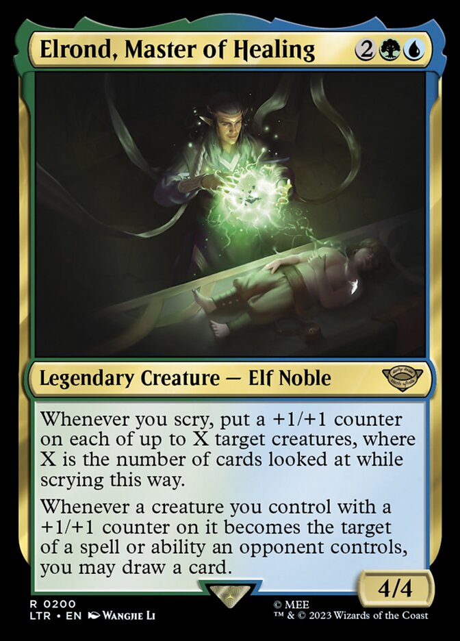 Elrond, Master of Healing card image
