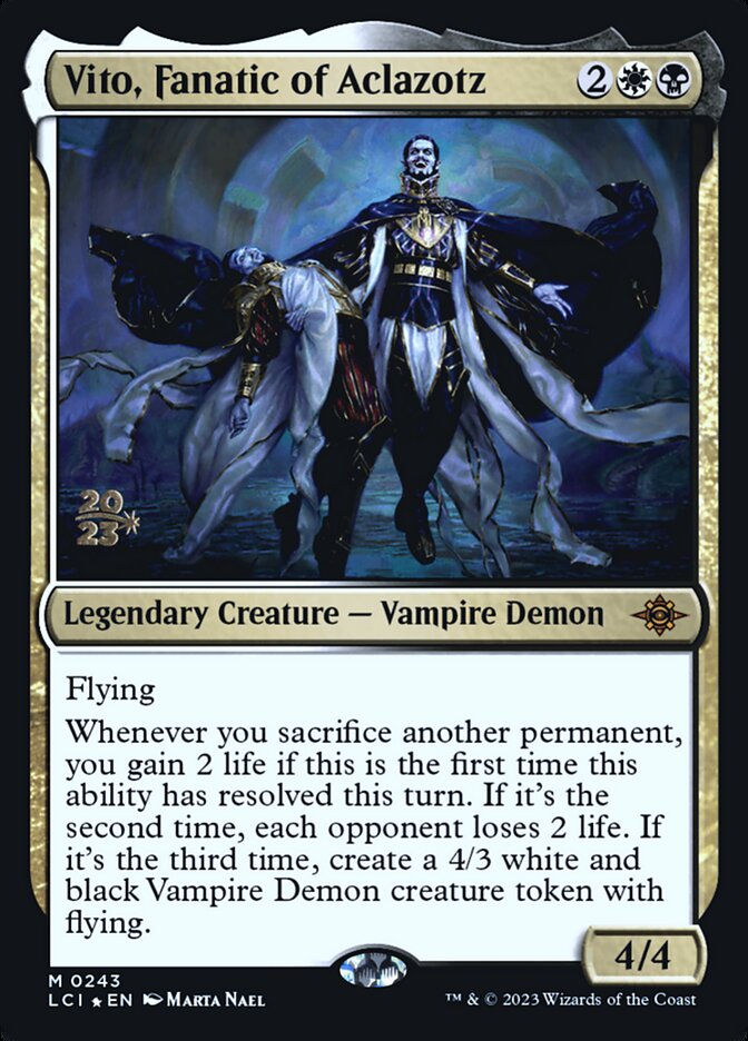 Vito, Fanatic of Aclazotz card image