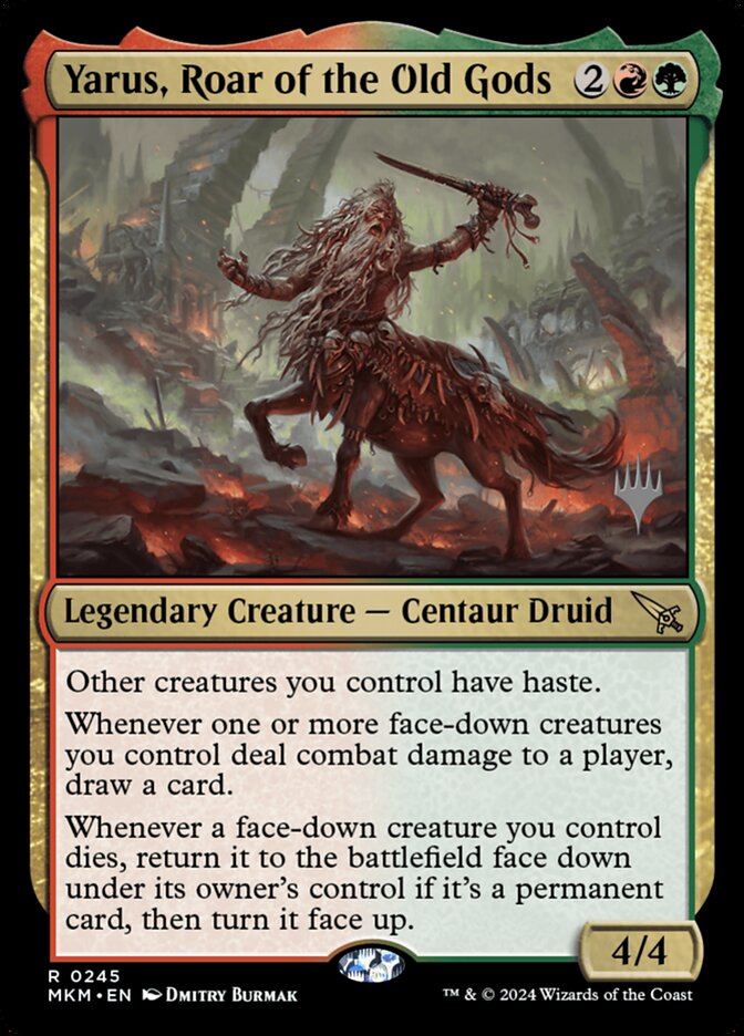 Yarus, Roar of the Old Gods card image