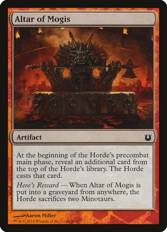 Altar of Mogis card image