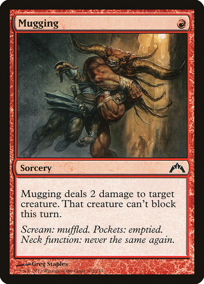 Mugging card image