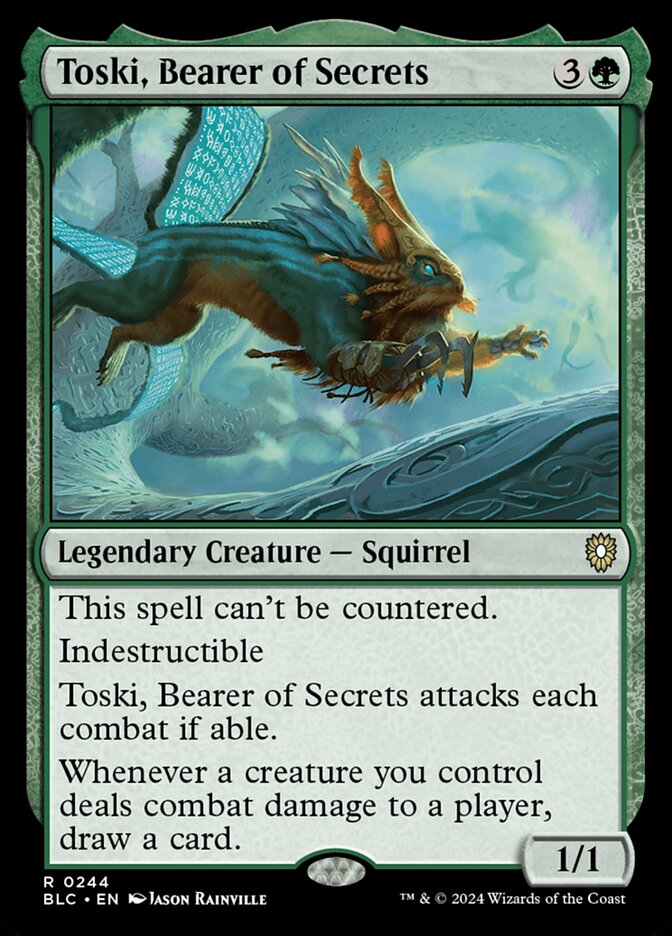 Toski, Bearer of Secrets card image