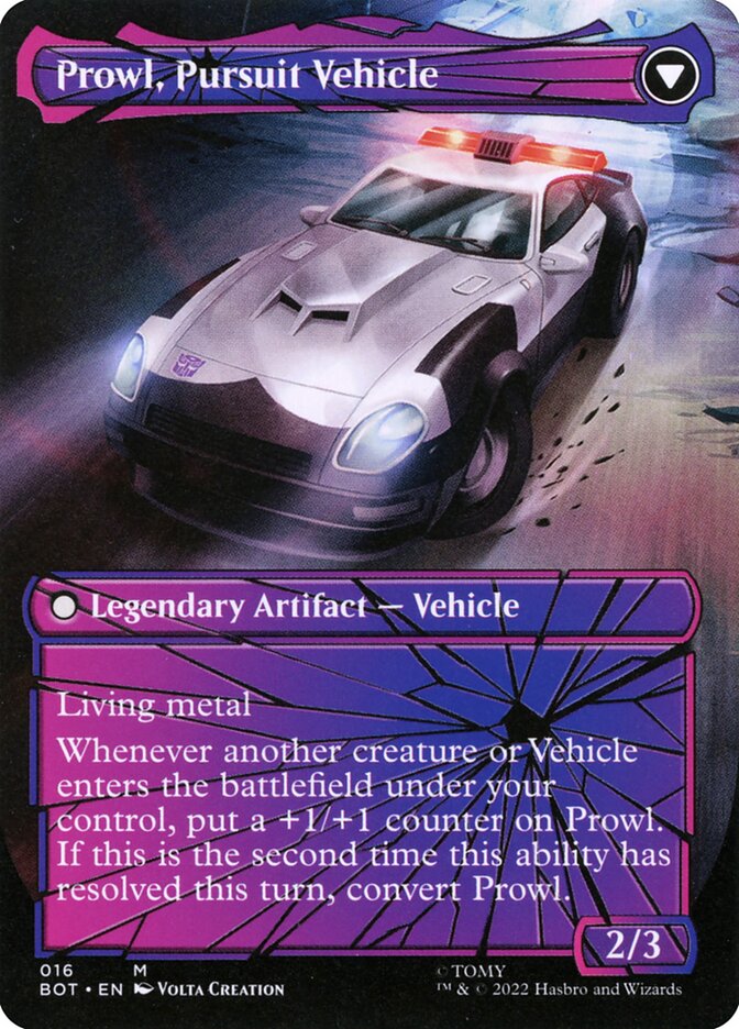Prowl, Stoic Strategist // Prowl, Pursuit Vehicle card image