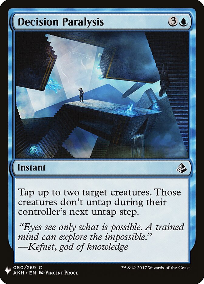 Decision Paralysis card image