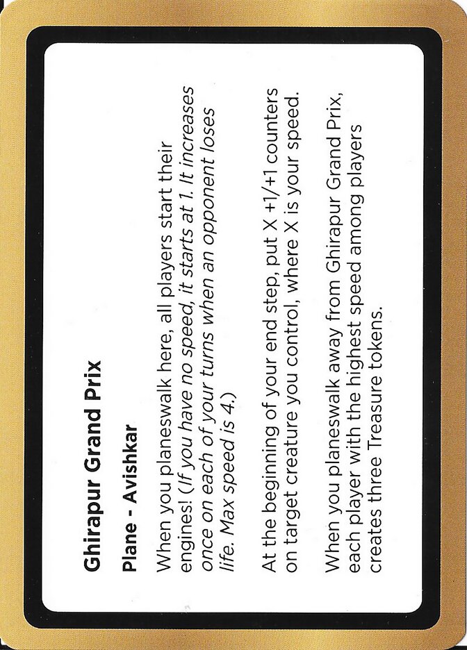 Ghirapur Grand Prix card image