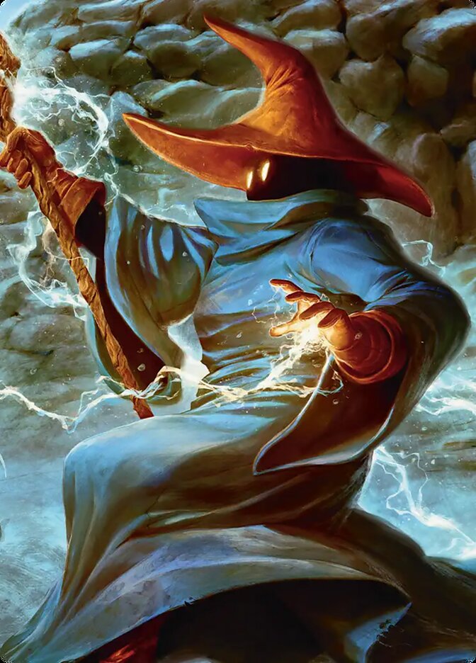 The Destined Black Mage // The Destined Black Mage card image