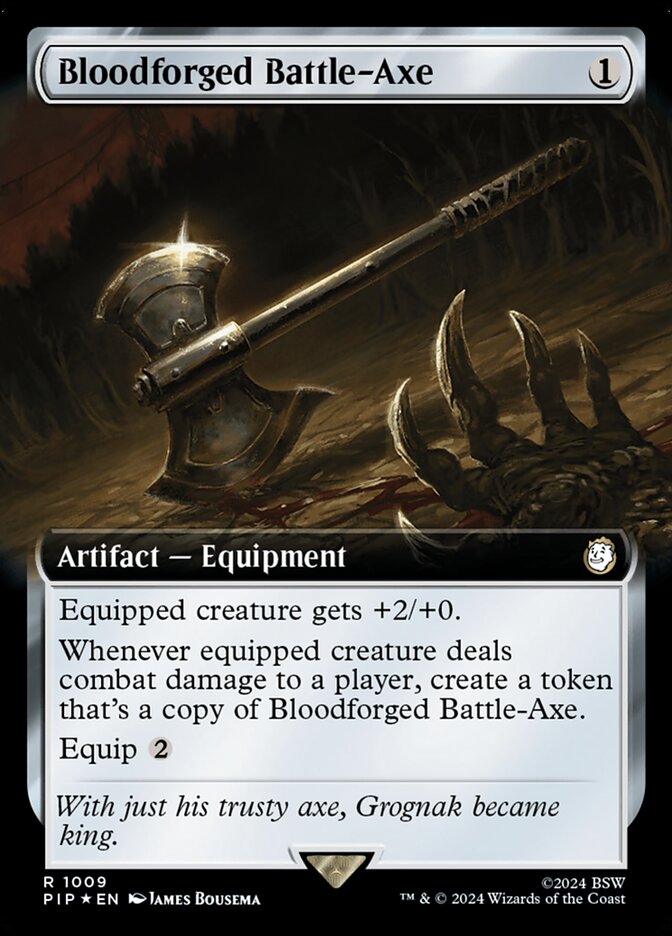 Bloodforged Battle-Axe card image