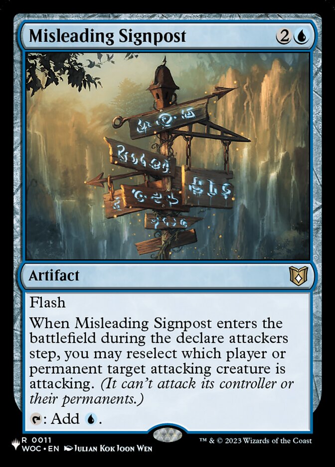Misleading Signpost card image