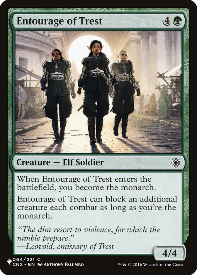 Entourage of Trest card image