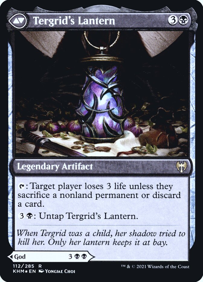 Tergrid, God of Fright // Tergrid's Lantern card image