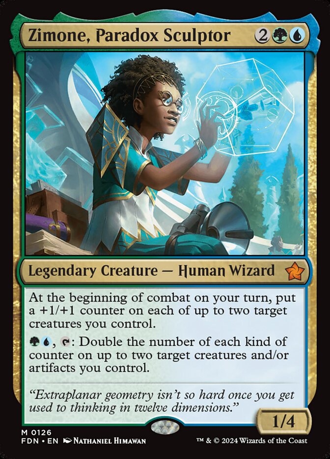 Zimone, Paradox Sculptor card image