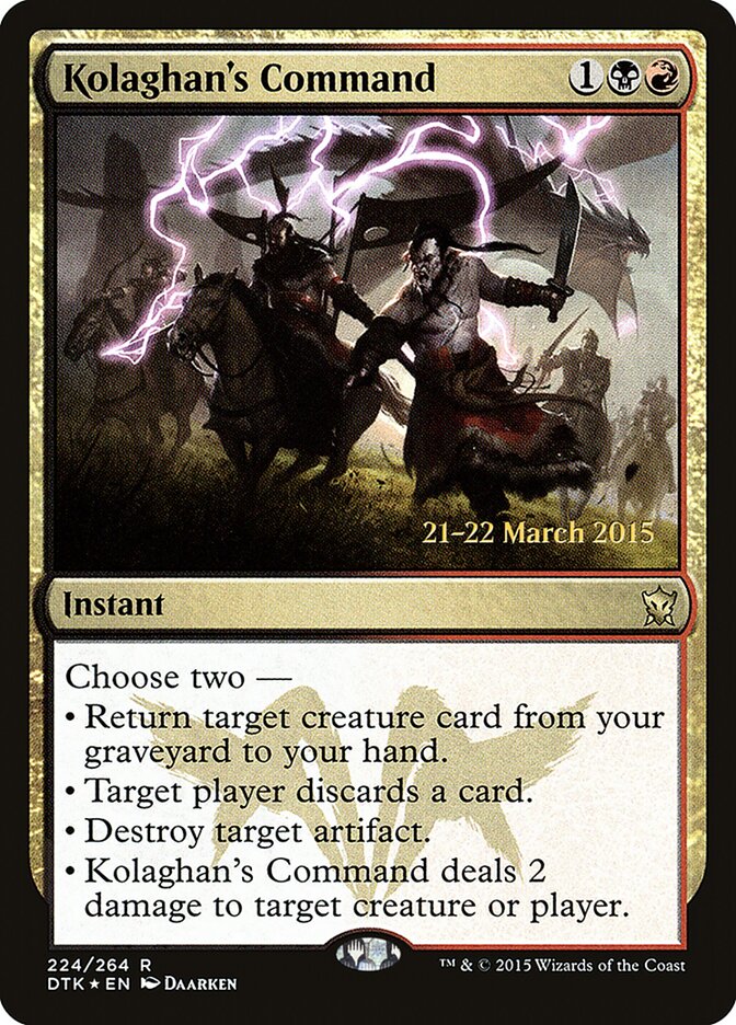 Kolaghan's Command card image