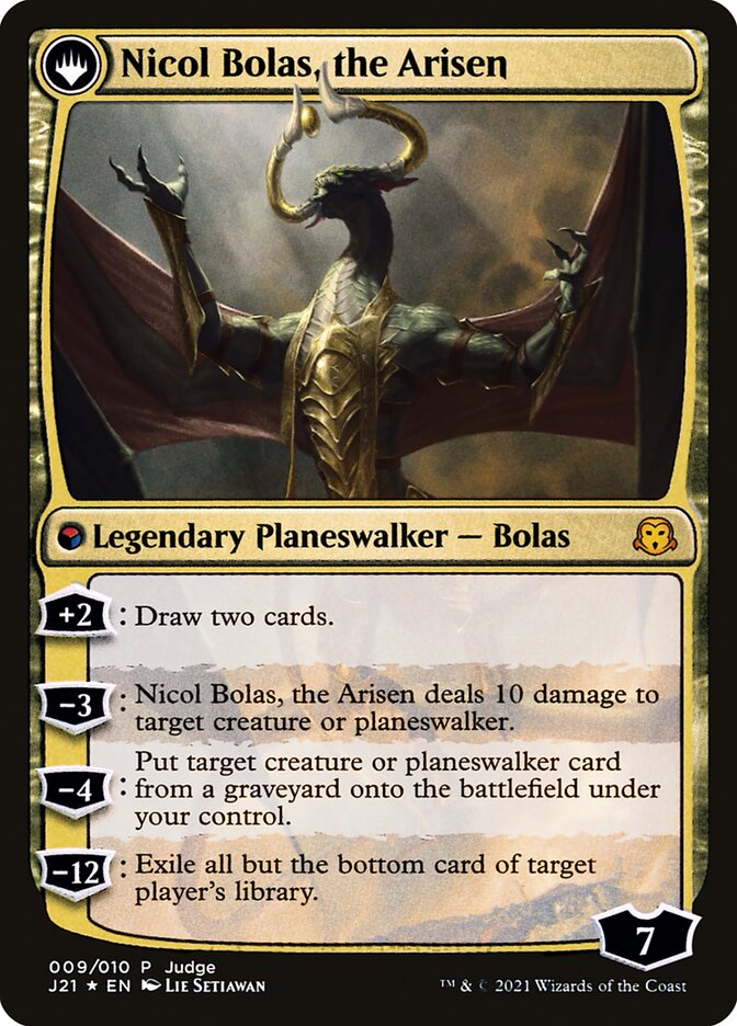 Nicol Bolas, the Ravager // Nicol Bolas, the Arisen card image