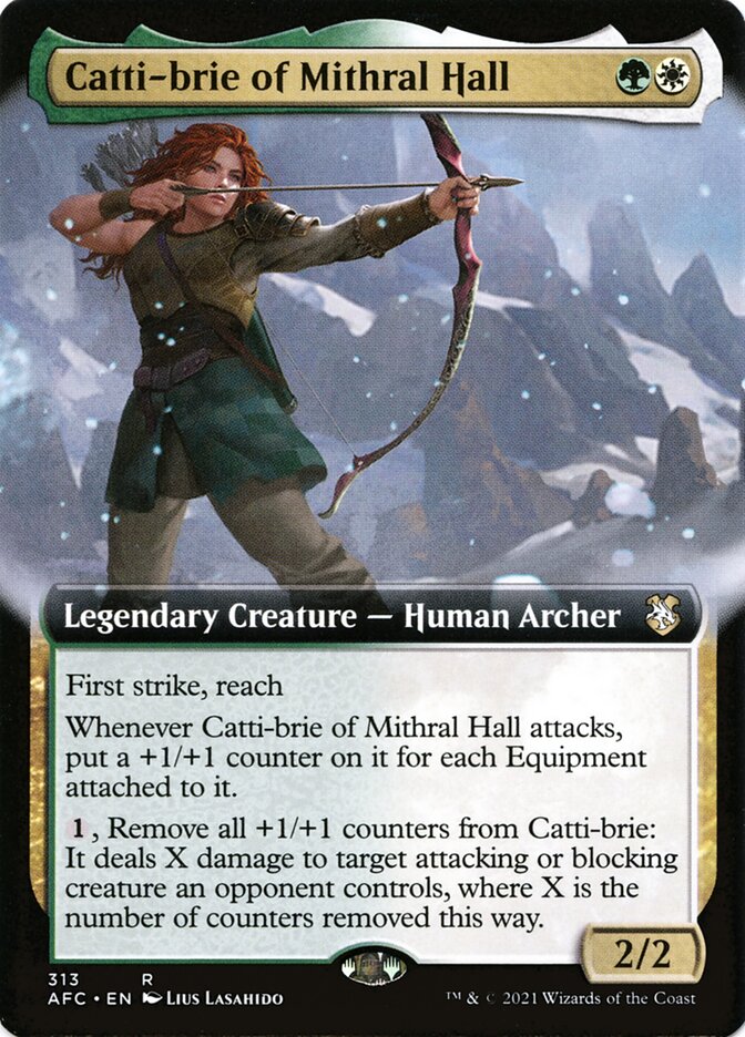 Catti-brie of Mithral Hall card image