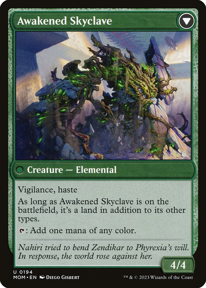 Invasion of Zendikar // Awakened Skyclave card image